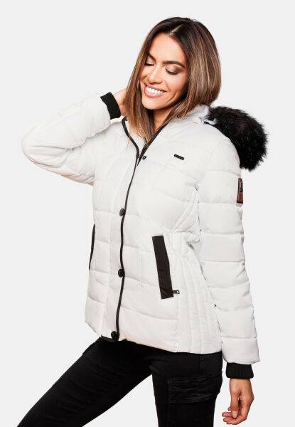 Marikoo Unique Damen gesteppte Winterjacke Großer Ausverkauf