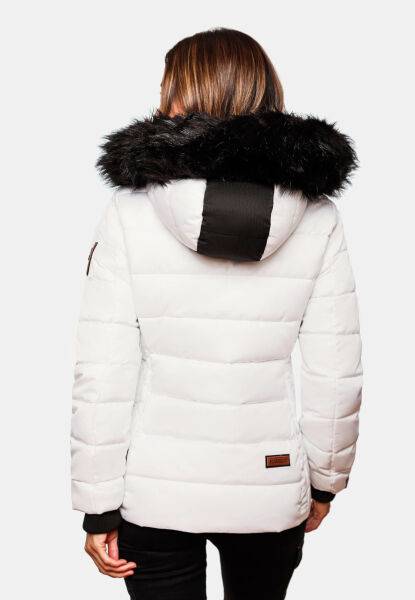 Marikoo Unique Damen gesteppte Winterjacke Großer Ausverkauf