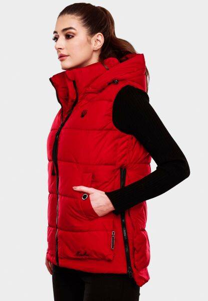 Marikoo Zarinaa Damen Weste Steppweste Ärmellose Jacke Flash Sale