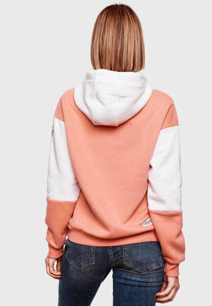 Marikoo Navahoo Babykätzchen Damen Blocking Color Hoodie Kapuzenpullover Online Shopping