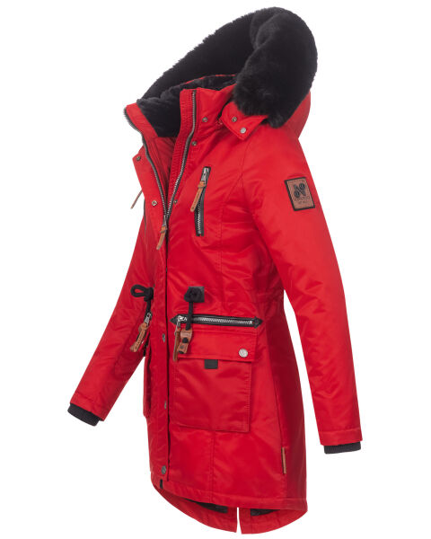 Marikoo Navahoo Mangala Princess Damen Winter Parka Jacke Teddyfell Osterangebot