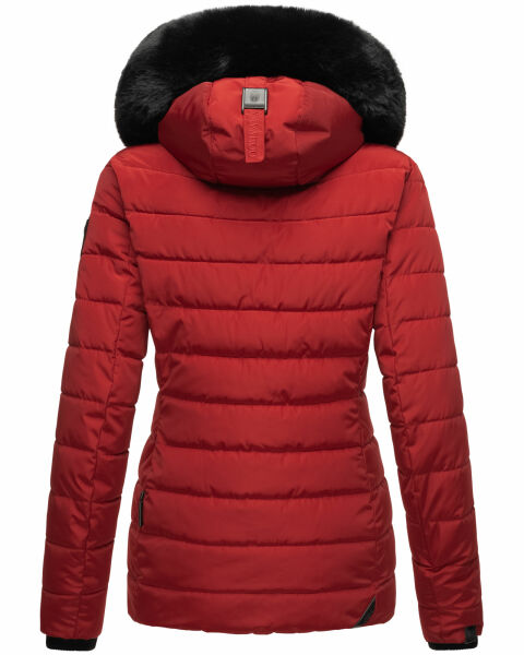 Marikoo Navahoo Milianaa Winter Jacke Stepp Kurzjacke gefüttert Kapuze Kunstfell Lagerräumung