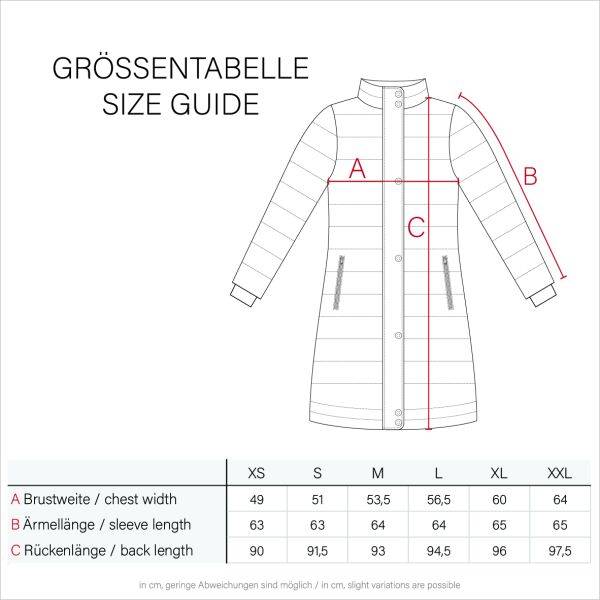 Marikoo Navahoo Papaya Damen gesteppte Winterjacke Große Rabatte