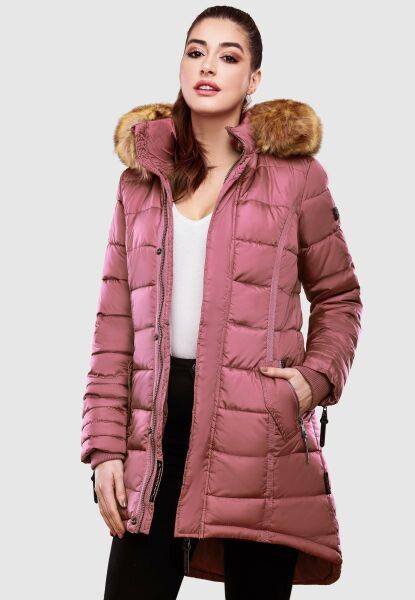Marikoo Navahoo Papaya Damen gesteppte Winterjacke Große Rabatte