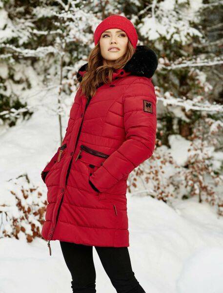 Marikoo Navahoo Paula Damen Parka Winterjacke Gefüttert Neuheiten