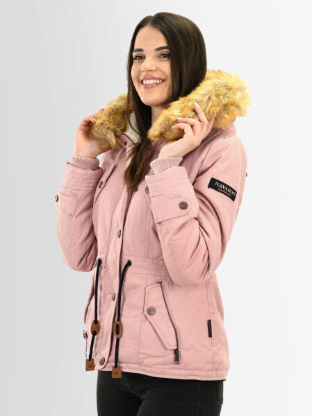 Marikoo Navahoo Pearl Damen Winterjacke mit Kunstfell Bestseller