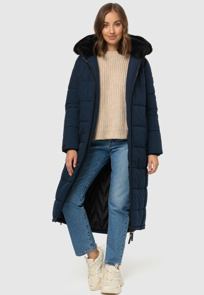 Marikoo Navahoo Knuddelfee Damen lange Winterjacke Super Sparpreis