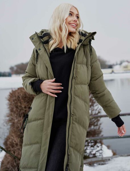 Marikoo Navahoo Kuschelmausi lange Damen Winterjacke Letzte 3 Tage