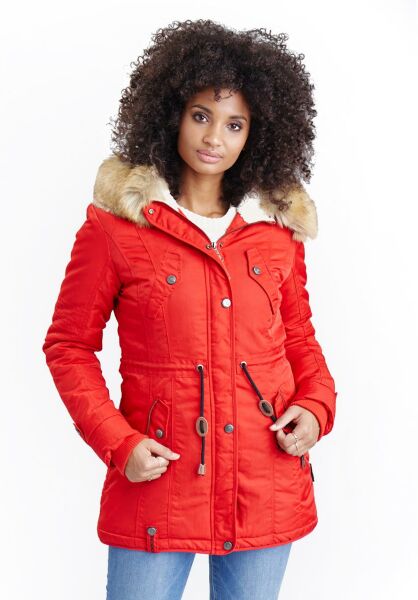 Marikoo Navahoo LaViva warme Damen Winterjacke mit Teddyfell Letzte 2 Tage