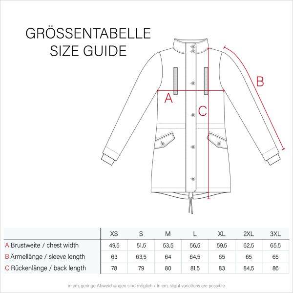 Marikoo Navahoo LaViva warme Damen Winterjacke mit Teddyfell Letzte 2 Tage