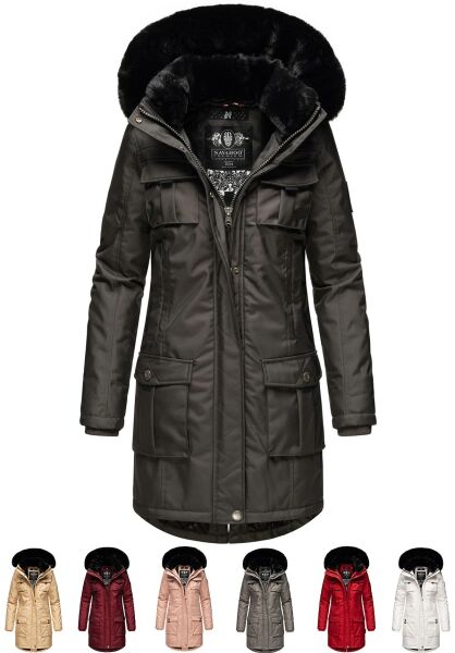 Marikoo Navahoo Tiniis Damen Parka Winterjacke Bis zu 55% Rabatt