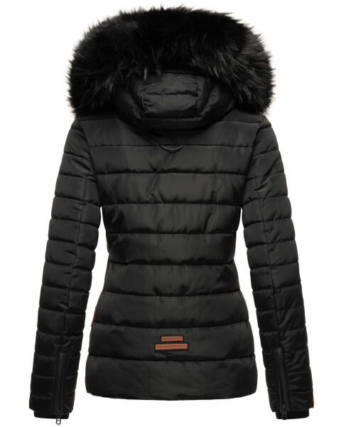 Marikoo Navahoo Wisteriaa Damen Winter Steppjacke mit Kapuze und Fellkragen Riesige Rabatte