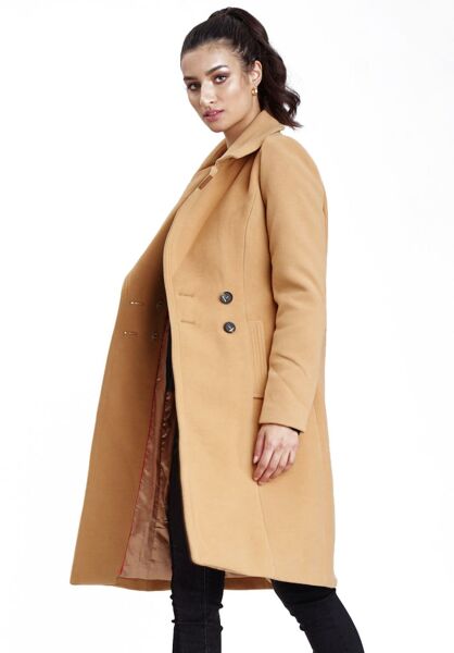 Marikoo Navahoo Wooly Damen Trenchcoat Winter Mantel Clearance-Verkauf