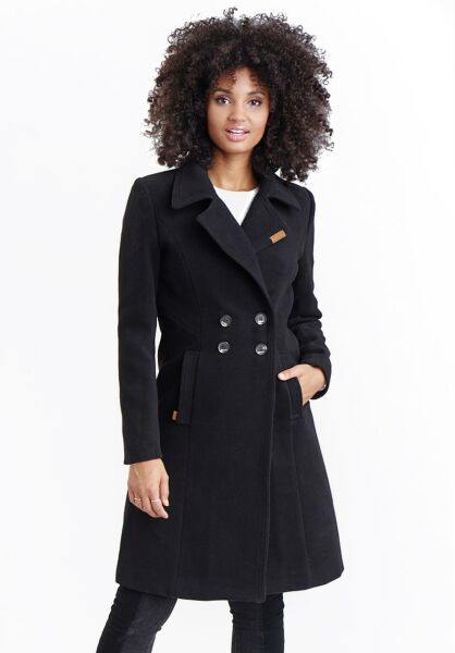 Marikoo Navahoo Wooly Damen Trenchcoat Winter Mantel Clearance-Verkauf