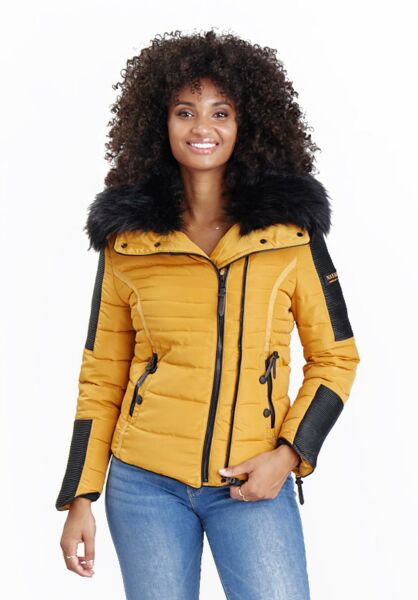 Marikoo Navahoo Yuki Damen Jacke mit Tedyfell Fabrikladen