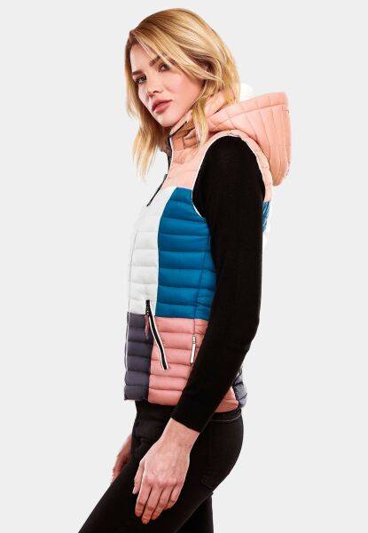 Marikoo Navahoo Shadaa Multikulti Damen Weste ärmellose Steppweste Fabrik Onlineshop