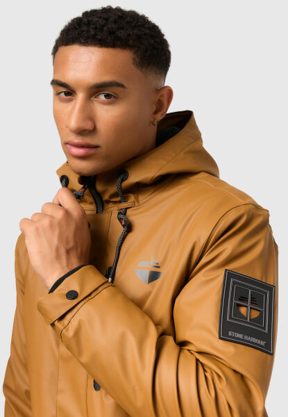 Marikoo Stone Harbour Verdaan Herren Regenmantel Osterangebot