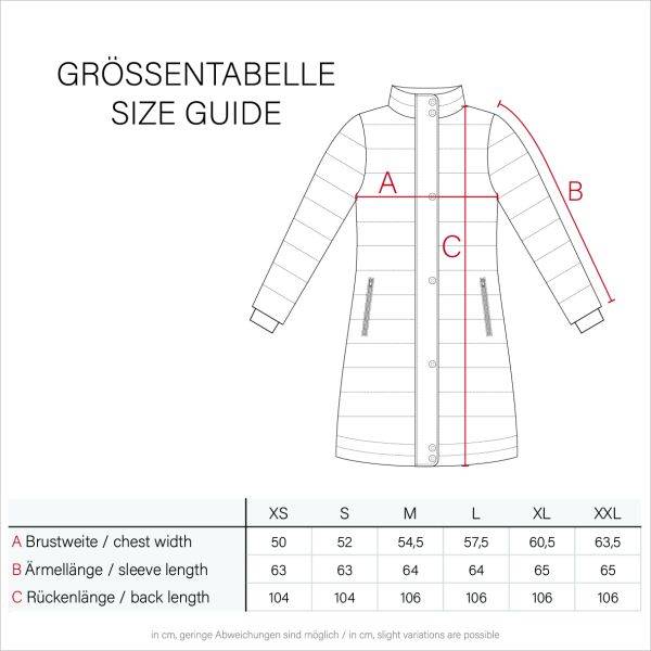 Marikoo Navahoo Fahmiyaa Damen lange Winterjacke mit Kapuze Online Outlet