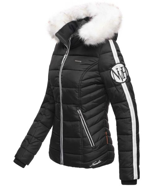Marikoo Navahoo Khingaas Damen Winter Steppjacke mit Kapuze Exklusive Angebote