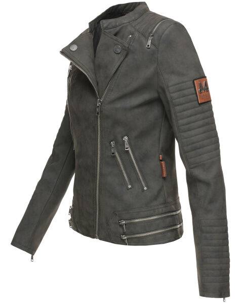 Marikoo Akikoo Damen Kunst-Wildleder Jacke Begrenzte Freigabe