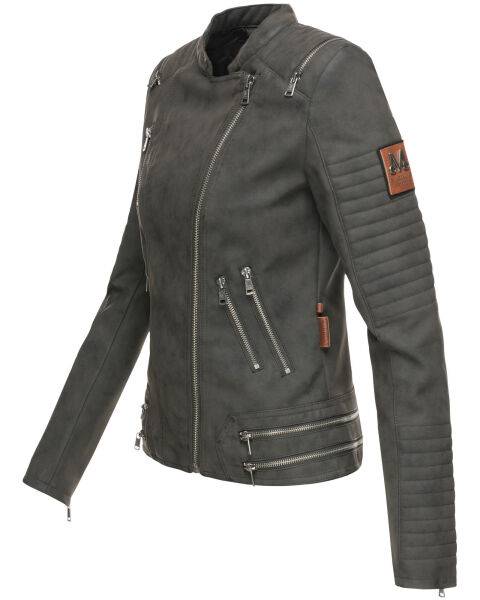 Marikoo Akikoo Damen Kunst-Wildleder Jacke Begrenzte Freigabe