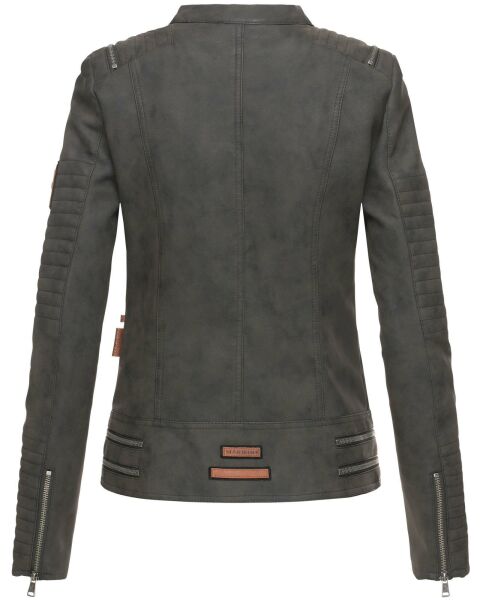 Marikoo Akikoo Damen Kunst-Wildleder Jacke Begrenzte Freigabe