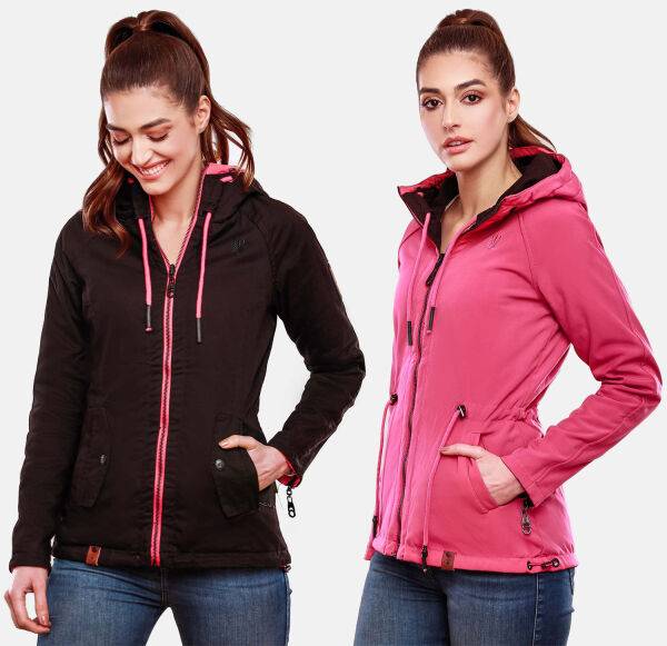 Marikoo Chuu Damen 2 in1 Wendejacke Letzte 3 Tage