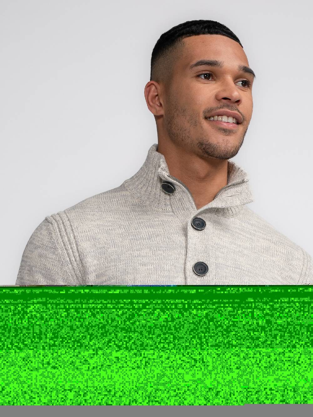 Petrol Industries M-3040-KWC206 Men Knitwear Collar (0009 Antique White) 50% Rabatt für begrenzte Zeit