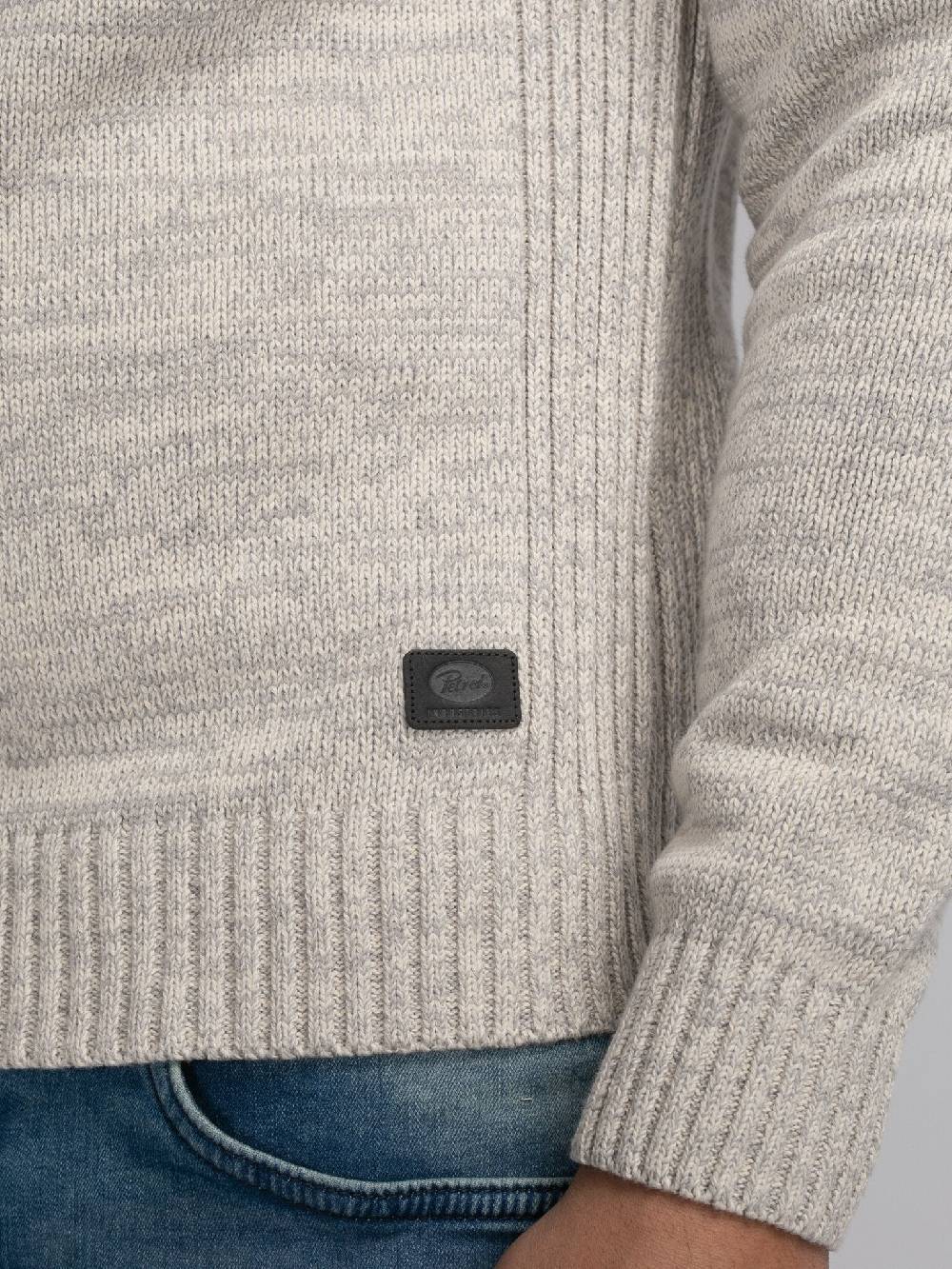 Petrol Industries M-3040-KWC206 Men Knitwear Collar (0009 Antique White) 50% Rabatt für begrenzte Zeit