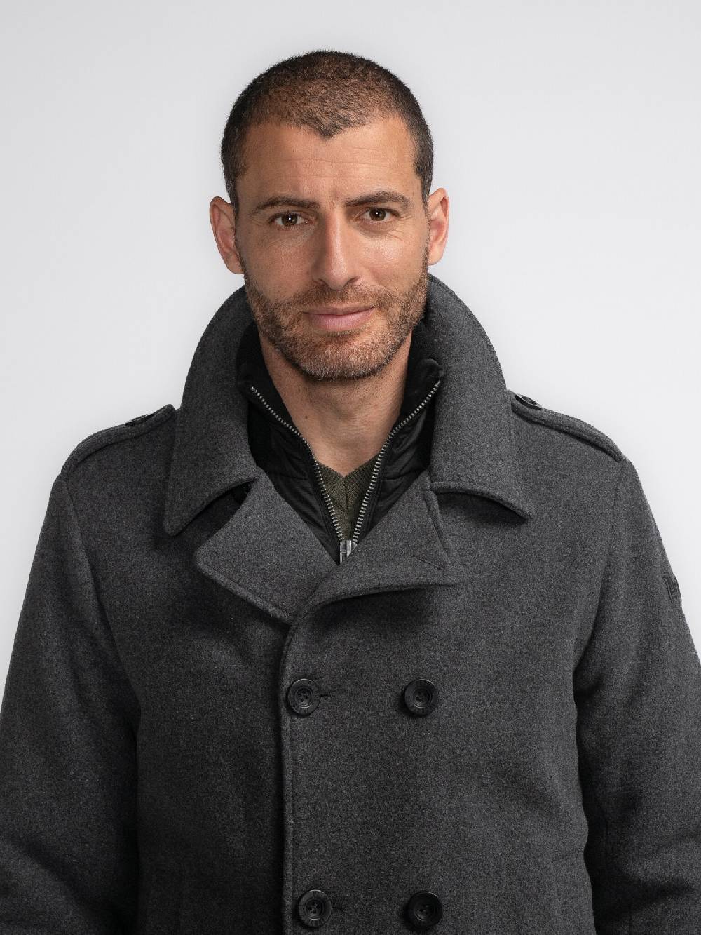 Petrol Industries M-3040-JAC102 Men Jacket Wool (9080 Steal Melee) Rabatte dieses Monats