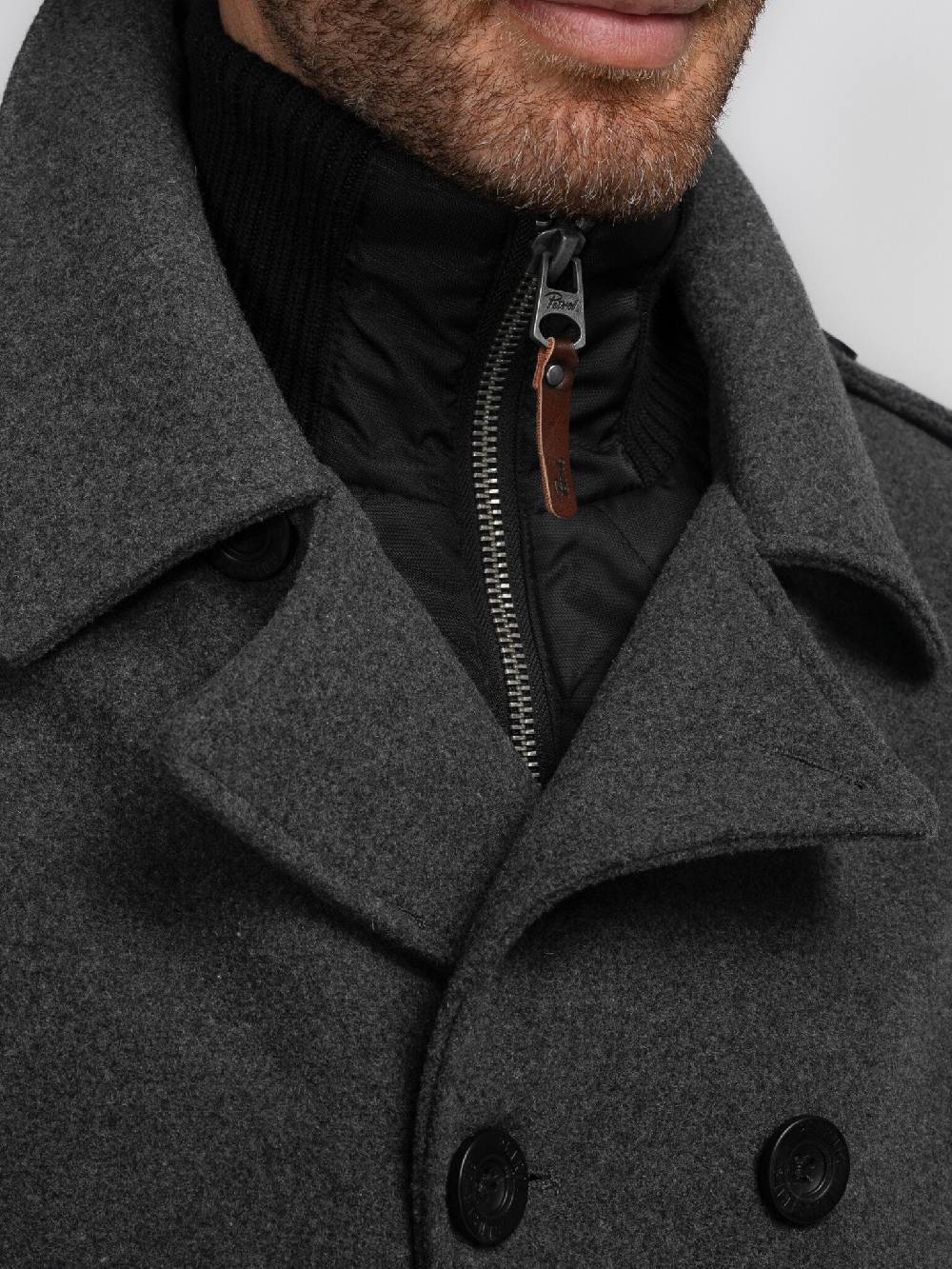 Petrol Industries M-3040-JAC102 Men Jacket Wool (9080 Steal Melee) Rabatte dieses Monats