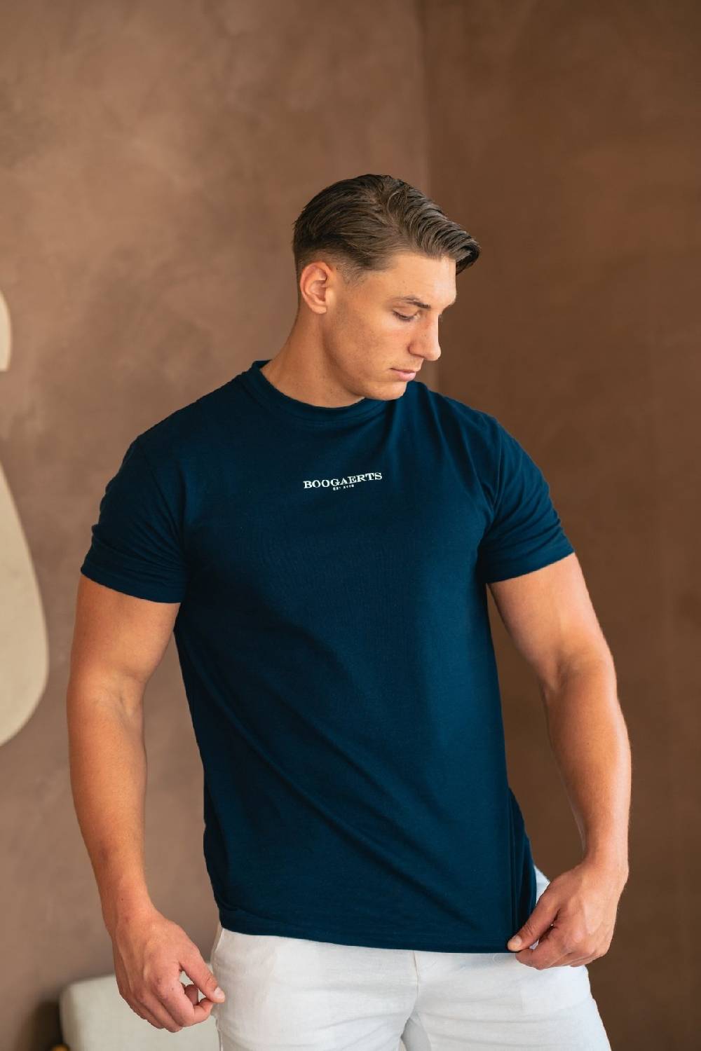 Boogaerts MAX PREMIUM T-SHIRT NAVY im Angebot