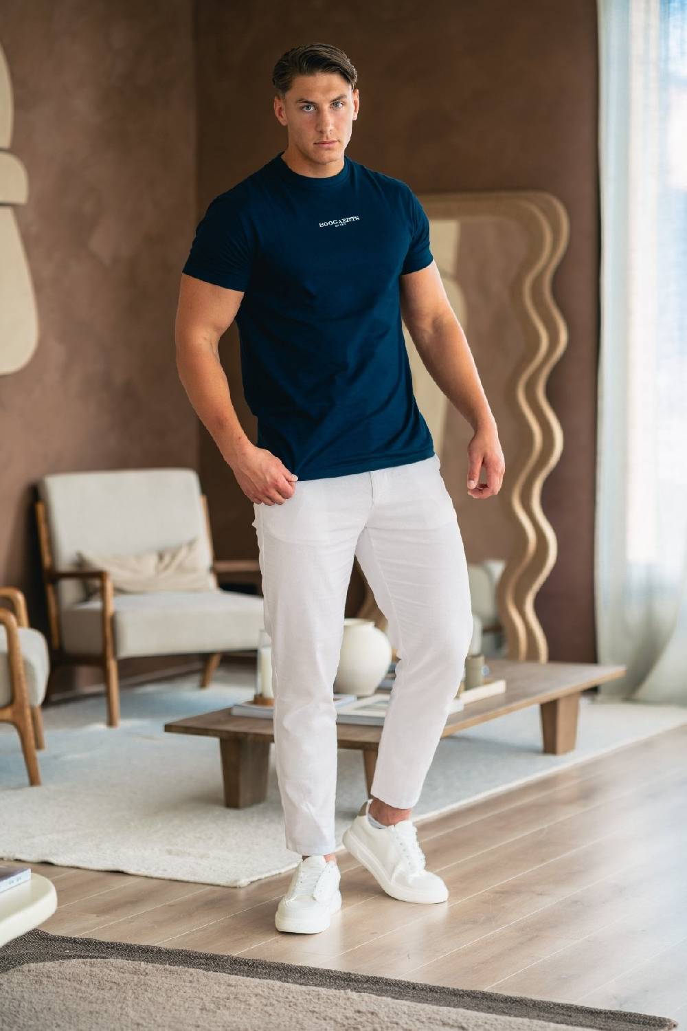 Boogaerts MAX PREMIUM T-SHIRT NAVY im Angebot