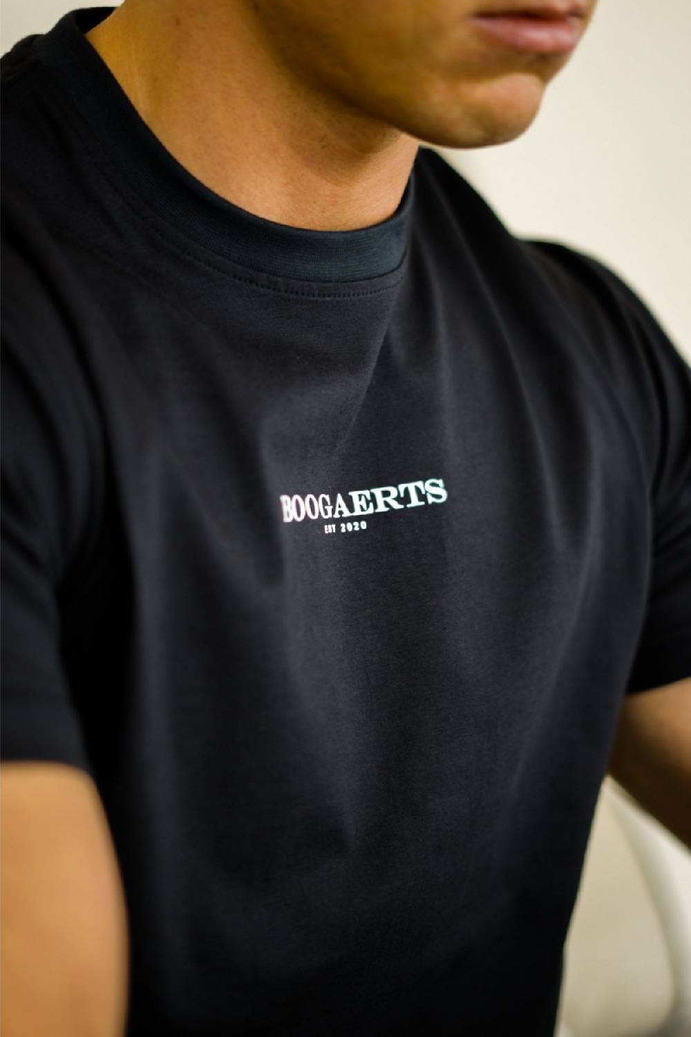 Boogaerts MAX PREMIUM T-SHIRT BLACK Schlussverkauf