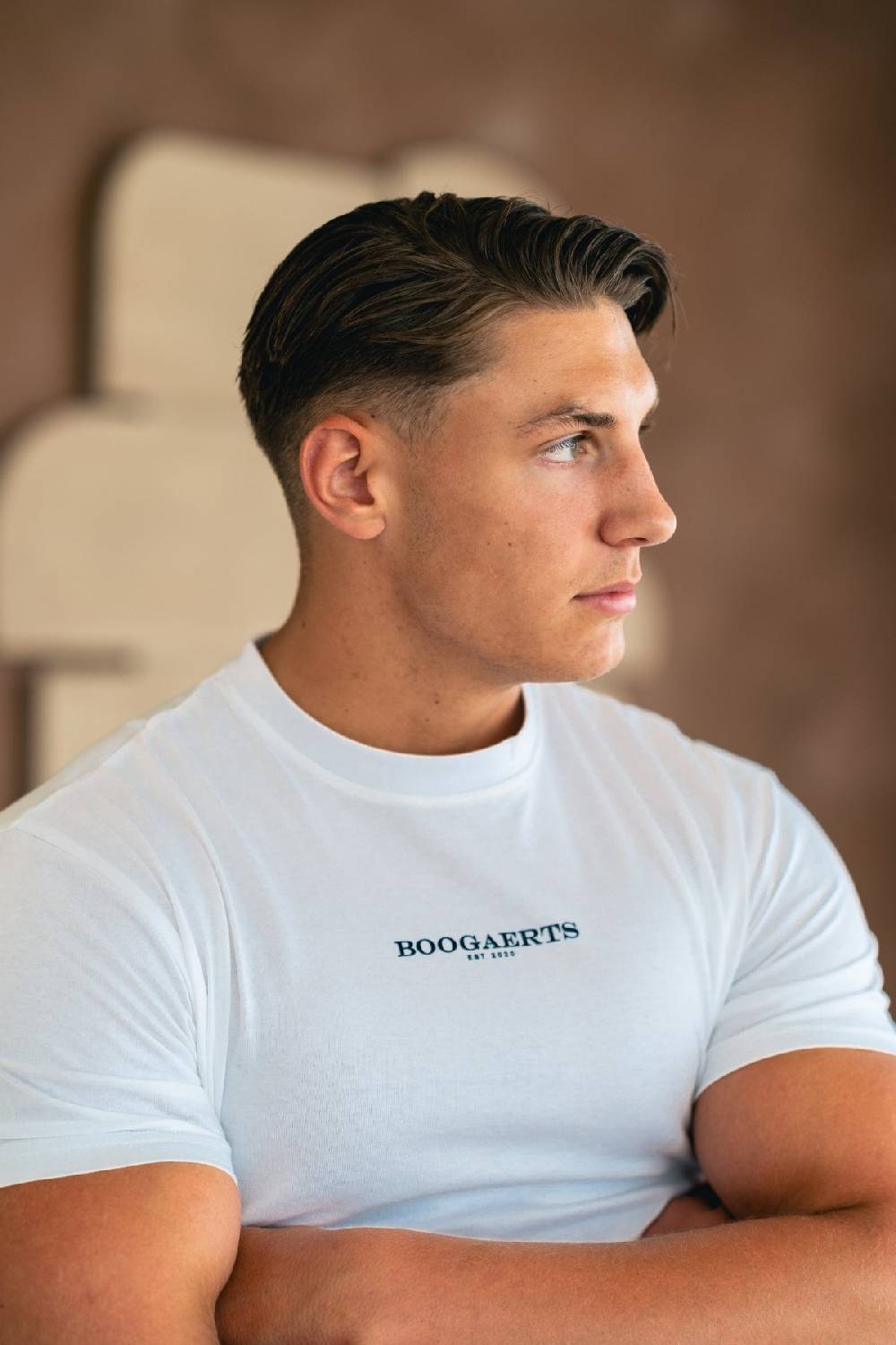 Boogaerts MAX PREMIUM T-SHIRT WHITE Günstiger Verkauf