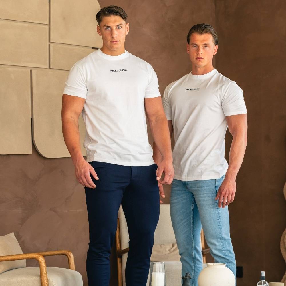 Boogaerts MAX PREMIUM T-SHIRT WHITE Günstiger Verkauf