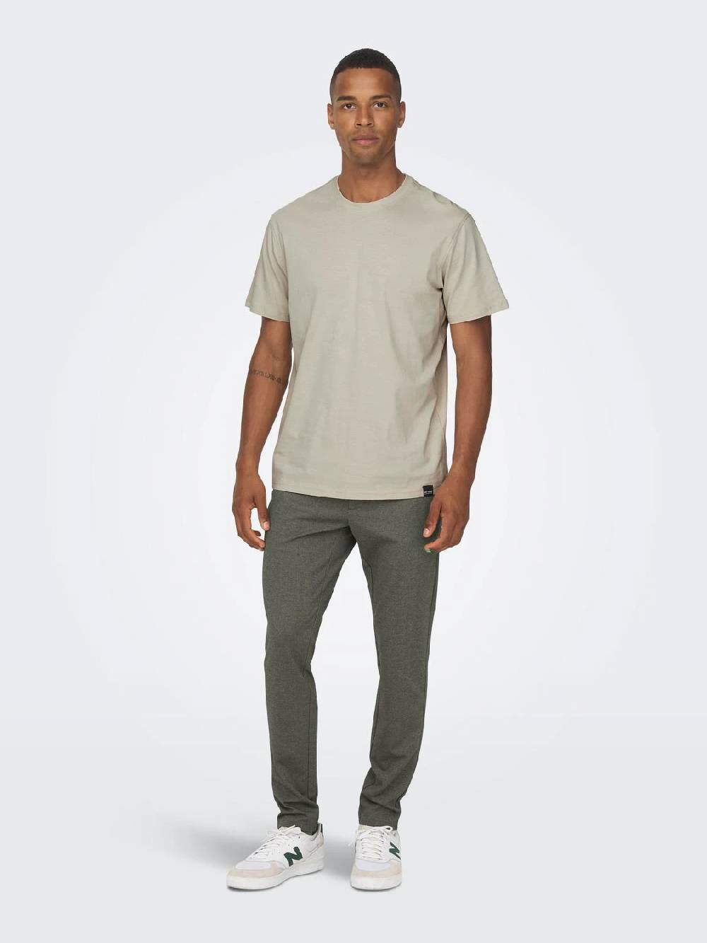 Only & Sons ONSMARK SLIM HERRINGBONE PANT NOOS TEAK Fabrikpreis
