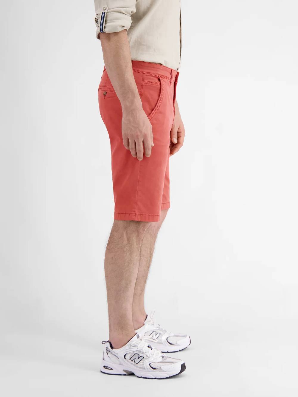 Lerros 2439213 STRETCHCHINO-BERMUDA (347 DEEP CORAL RED) Großer Ausverkauf