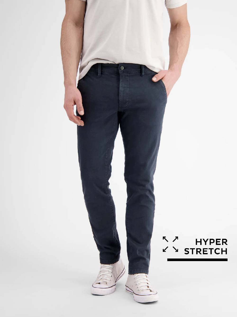 Lerros 2429114 CHINO IN HYPERFLEX STRETCHKWALITEIT (485 CLASSIC NAVY) Flash Sale