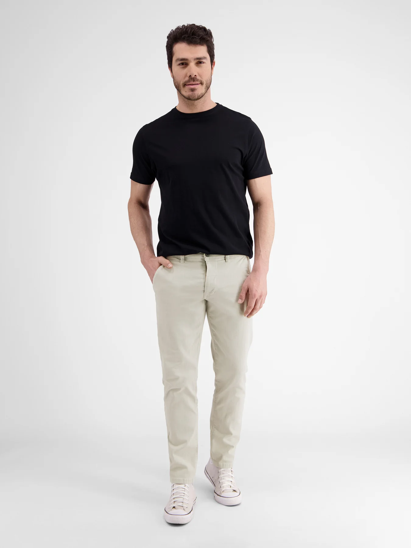 Lerros 2429114 CHINO IN HYPERFLEX STRETCHKWALITEIT (203 STONE) Begrenztes Angebot