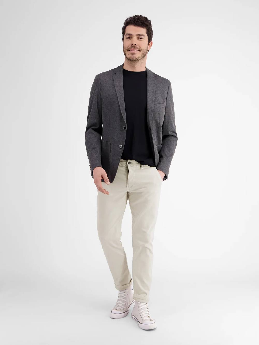 Lerros 2429114 CHINO IN HYPERFLEX STRETCHKWALITEIT (203 STONE) Begrenztes Angebot
