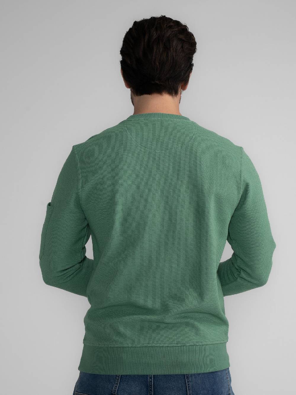 Petrol M-3040-SWR304 Men Sweater Round Neck (6167 Wasabi) Neueste Mode
