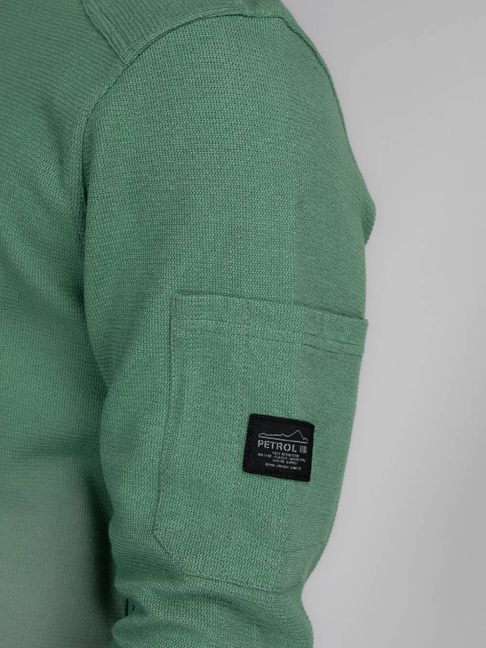 Petrol M-3040-SWR304 Men Sweater Round Neck (6167 Wasabi) Neueste Mode