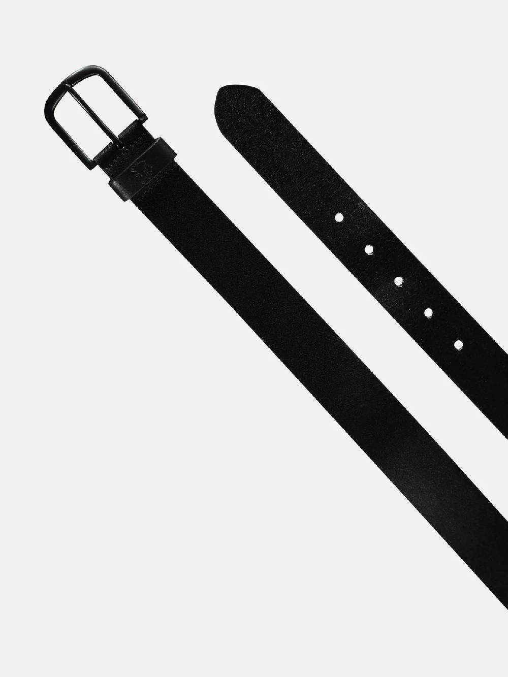 Lerros 5003023 LEREN RIEM *NELSON* (290 BLACK) Große Rabatte