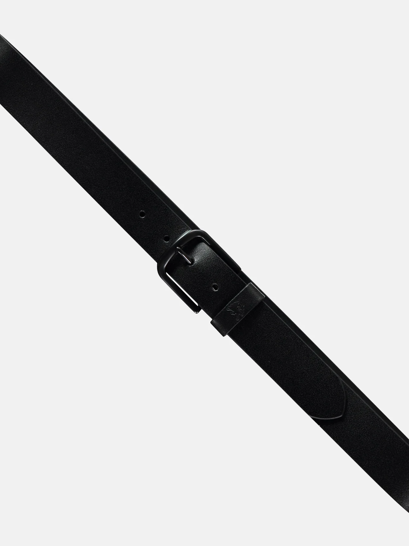 Lerros 5003023 LEREN RIEM *NELSON* (290 BLACK) Große Rabatte