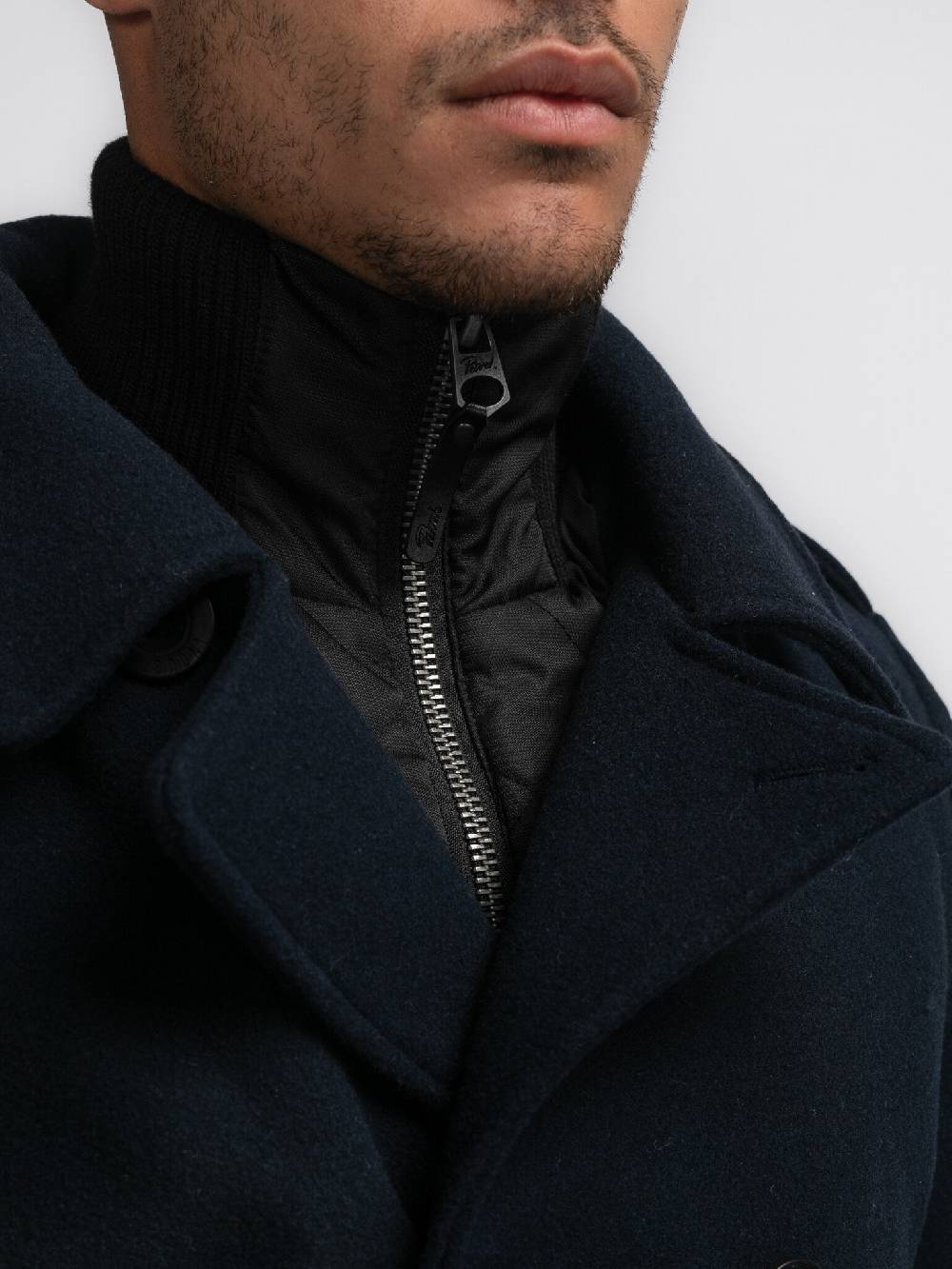 Petrol Industries M-3040-JAC102 Men Jacket Wool (5120 Sky Captain) Tägliche Deals