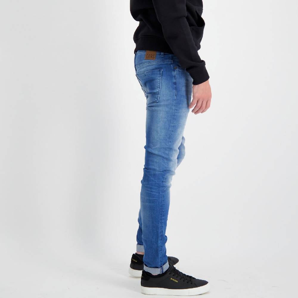 Cars Jeans DUST Super Skinny 70ties Blue Im Verkauf