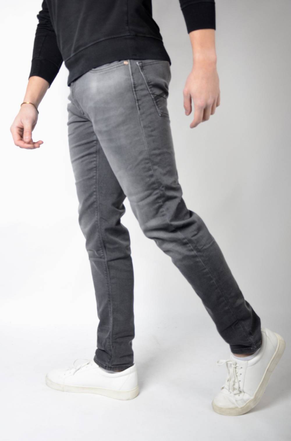 Cars Jeans ANCONA JOG Tapered Grey Used (13) Weihnachtsangebot