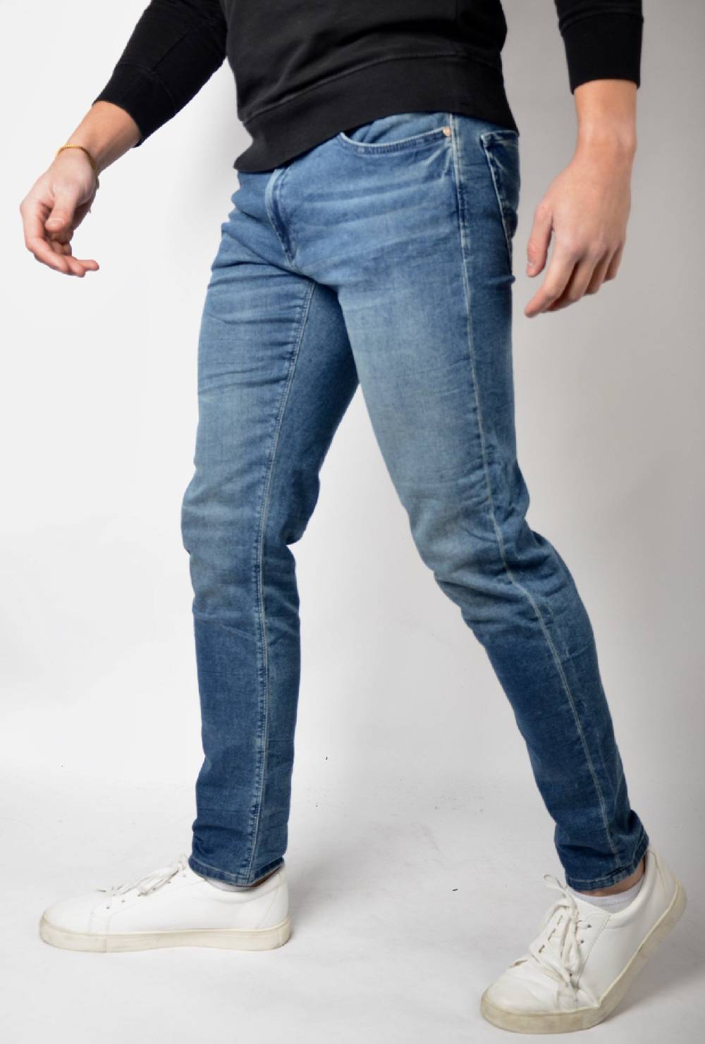 Cars Jeans ANCONA JOG Tapered Vintage Blue (08) Vatertagsangebot