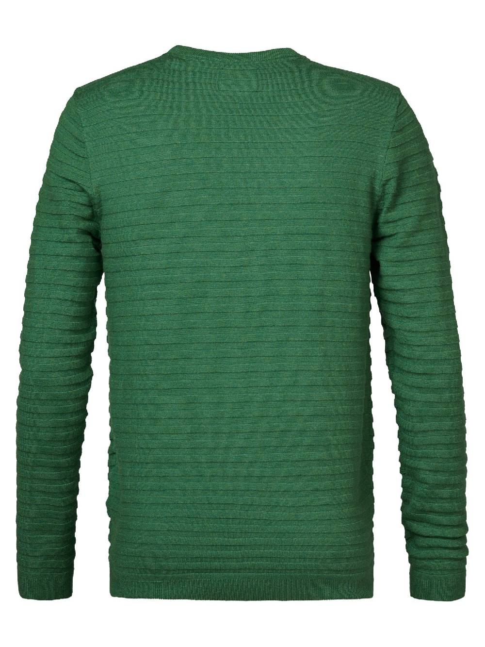Petrol M-3040-KWR269 Men Knitwear Round Neck Basic (6167 Wasabi) Räumungsverkauf